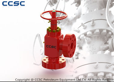 CCSC النفط والغاز خنق صمام شفة متصلة ضغط العمل 2000psi - 20000ps