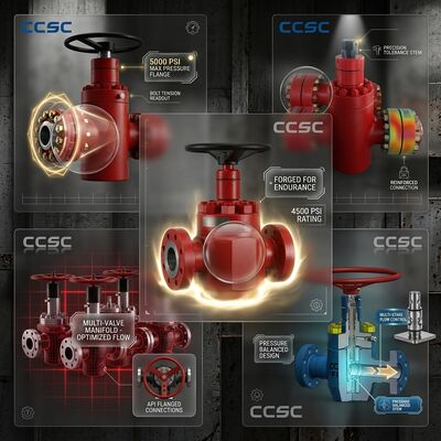 API 6A Pressure Seal High Pressure Gate Valve 3-1/8 Inch 15000psi Forged Body Zero-Leakage Bonnet Design