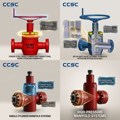 صمام بوابة الختم الضغطية API 6A الهيدروليكي المتحرك ، FLS الفولاذ المجوهر من خلال القناة 10000psi التحكم عن بعد في رأس البئر