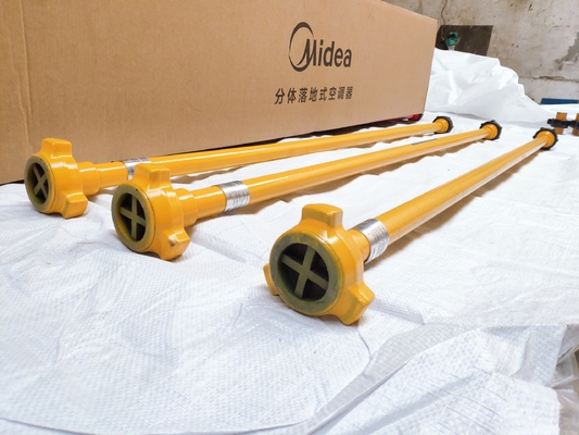الجنين المشترك 2 " الشكل 1502 X 3ft الطويل 10000 Psi WP غاز حامض متكامل كل لون